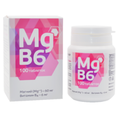 Магний B6 таб 817мг №100