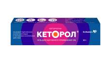 Кеторол гель д/наружн примен 2% 30мл