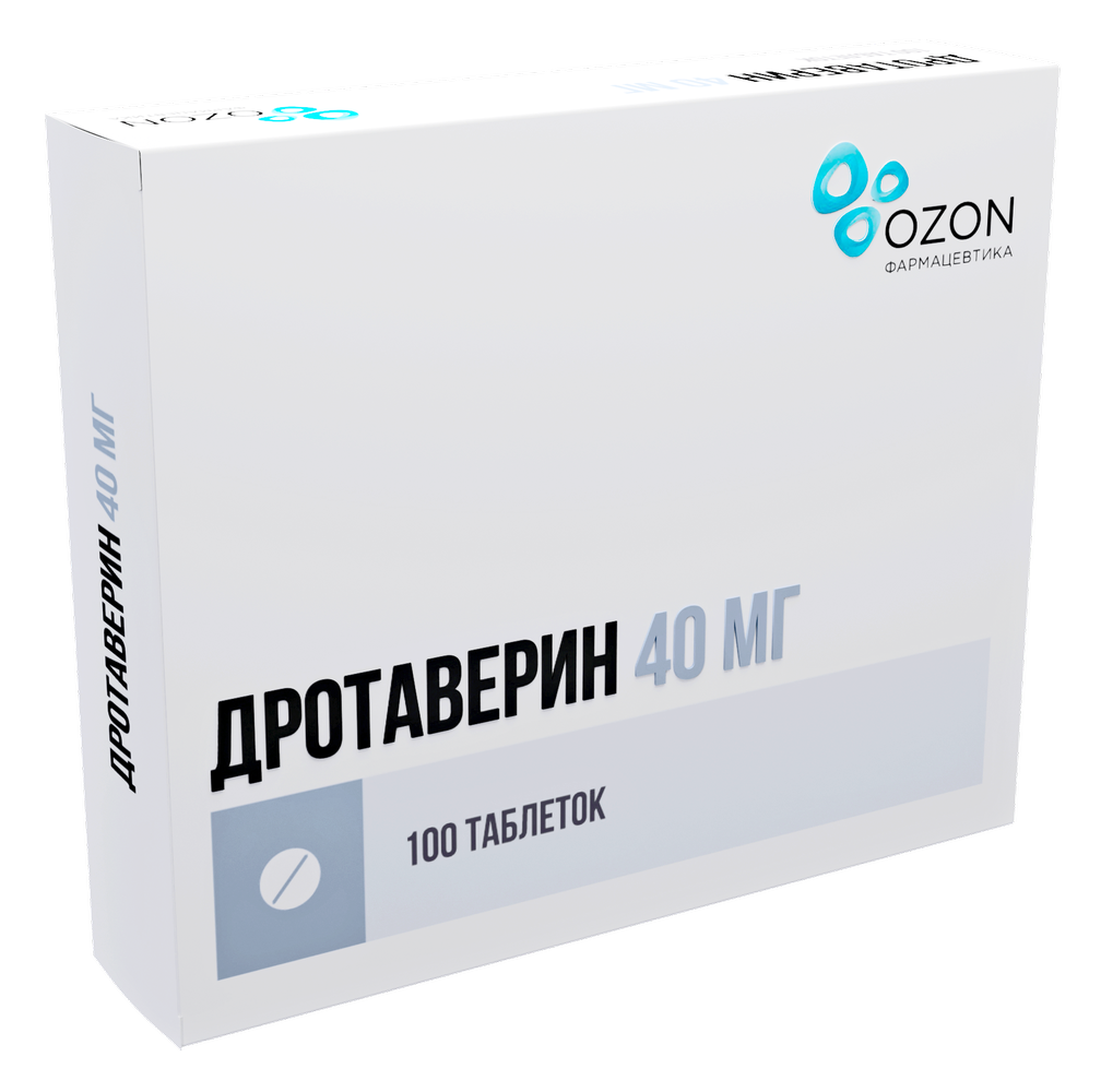 Дротаверин таб 40мг №100