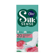 Ола(Ola) Silk Sense DAILY DEO прокладки ежедневные Бархатная роза №20