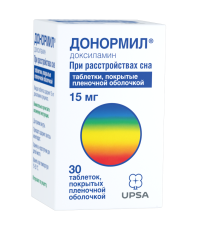 Донормил таб ппо 15мг №30