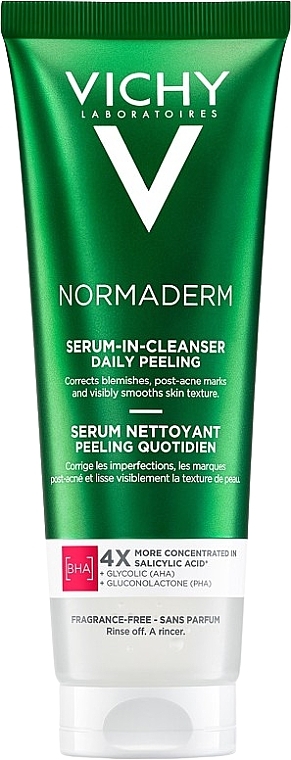 Виши Нормадерм гель-сыворотка очищ эффект пилинга 125мл