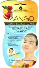 Скинлайт маска очищ с грязью мерт моря манго 7мл №2 SL-240