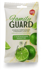 Фэмили Гард Фреш(Family Guard Fresh) салф влаж №15 универс Лайм pocket-pack