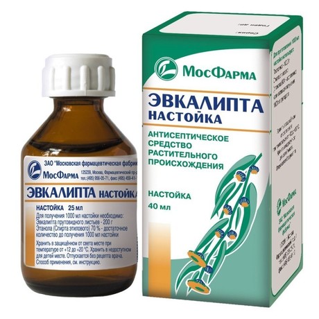 Эвкалипт настойка фл 25мл