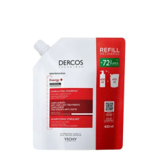 Виши Деркос Энерджи+ шампунь 400мл пр.выпадения волос сменный блок