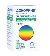 Донормил таб ппо 15мг №10
