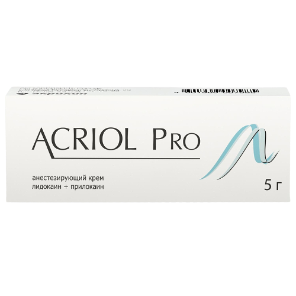 Акриол Про крем д/мест и наруж примен 2,5%+2,5% 5г