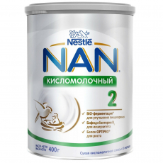 Нестле(Nestle) НАН 2 кисломолочная смесь с 6мес 400г