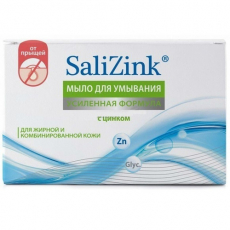Салицинк мыло для умывания для жирной и комбинированной кожи с цинком 100г