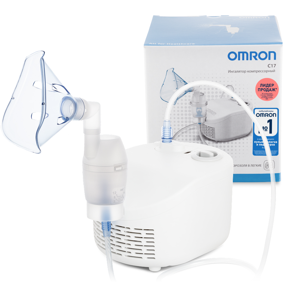 ОМРОН ингалятор компрессорный NE-C17(NE-C101-RU)