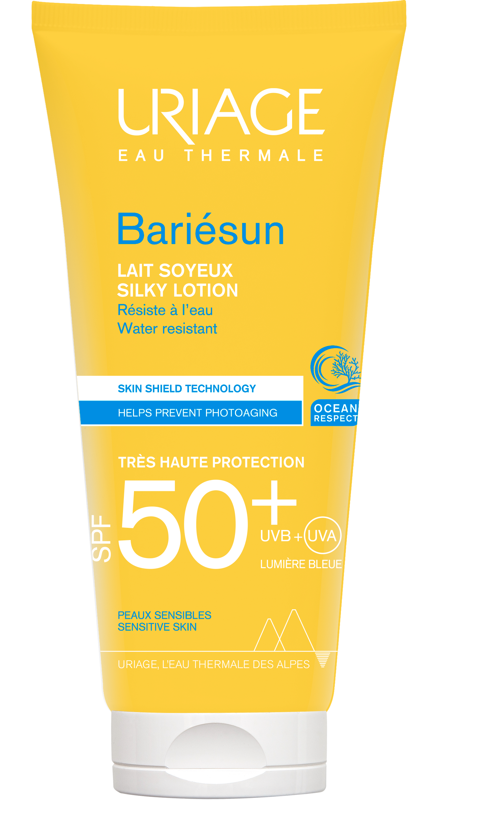 Урьяж Барьесан увлажняющее молочко 100мл SPF 50+ д/детей