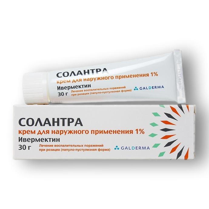 Солантра крем д/наруж примен 1% 30г