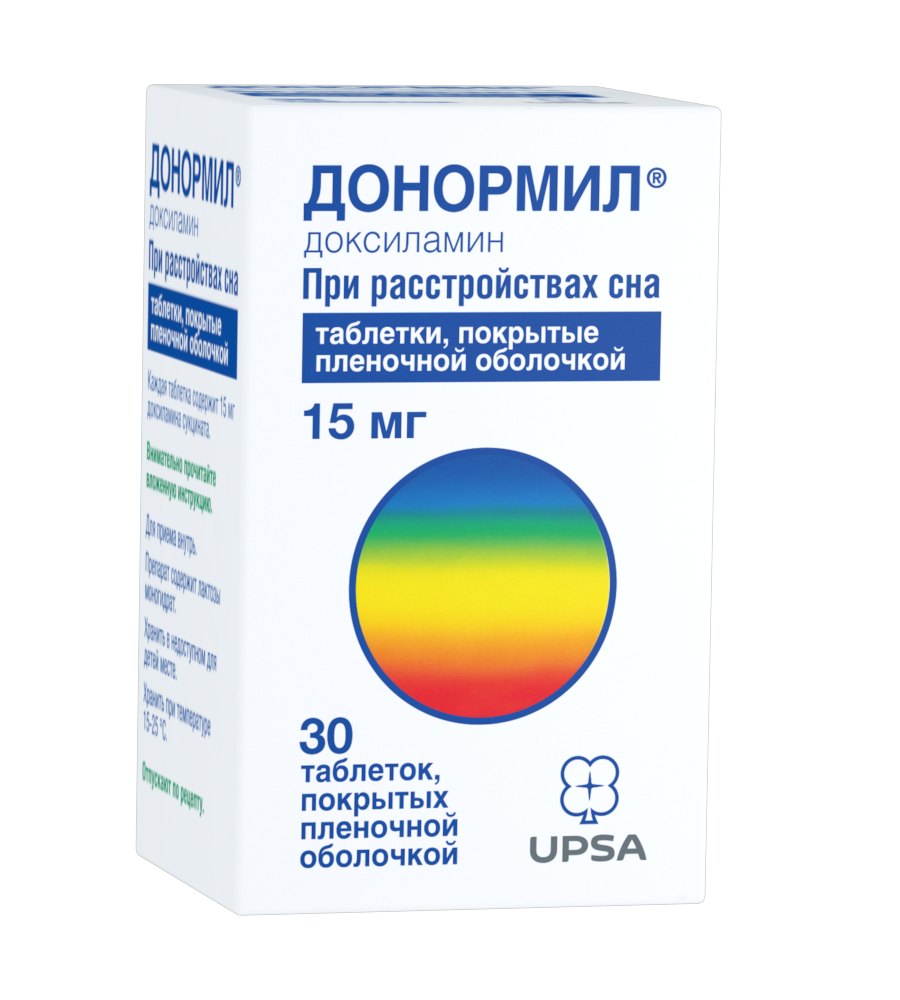 Донормил таб ппо 15мг №30