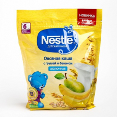 Нестле(Nestle) Каша Молоч овсяная груша/банан 220г