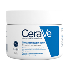 Цераве(CeraVe) крем смягчающий для сухой и очень сухой кожи лица и тела 340 г