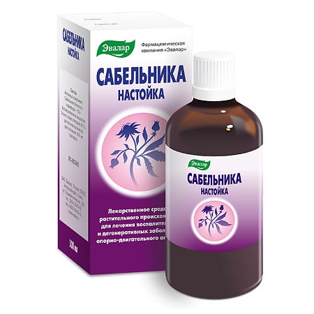 Сабельник Эвалар настойка, 50мл