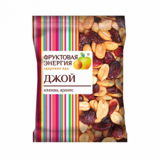 Смесь фруктово-ореховая Джой арахис и цукаты клюквы 50г
