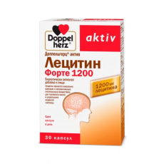 Доппельгерц Актив лецетин форте 1200 капс 1865МГ №30