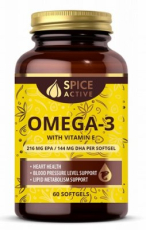 Спайс Актив(Spice Active) Омега 3 с витамином Е капс. №60