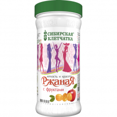 Клетчатка Сибирская ржаная с фруктами 350г