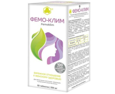 Фемо-клим таб масса 505мг №60