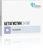 Бетагистин-Озон таб 24мг №30