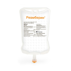 Реамберин р-р д/инф 1,5% 500мл №20