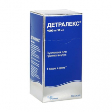 Детралекс сусп д/внутр примен 1000мг/10мл №15