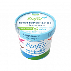 БиоМороженое Биофлай Натурал. ваниль кисломол на фруктозе 45г бум стак арт.10