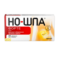 Но-шпа Форте таб 80мг №24