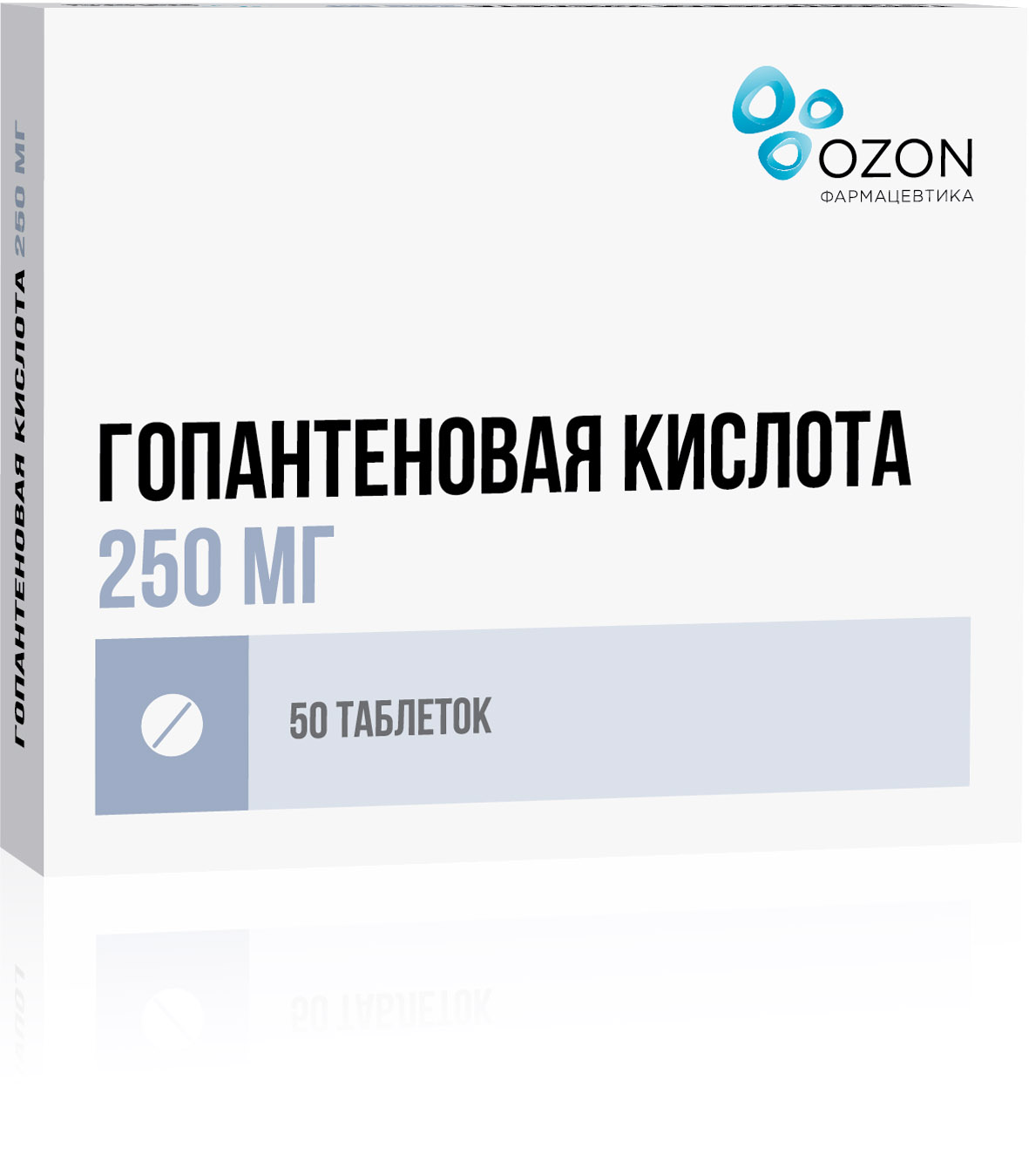 Гопантеновая кислота таб 250мг №50